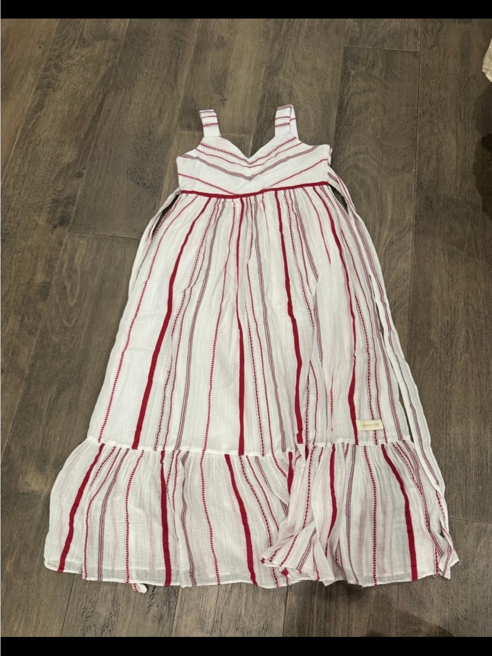 rosa flamenco maxi dress